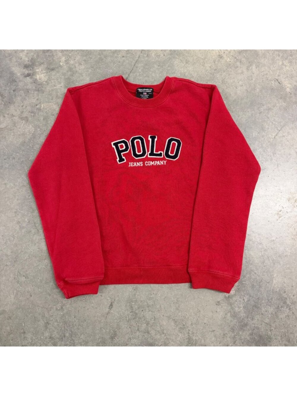 Polo Jeans Co. 1990s Spellout Crewneck Sweatshirt